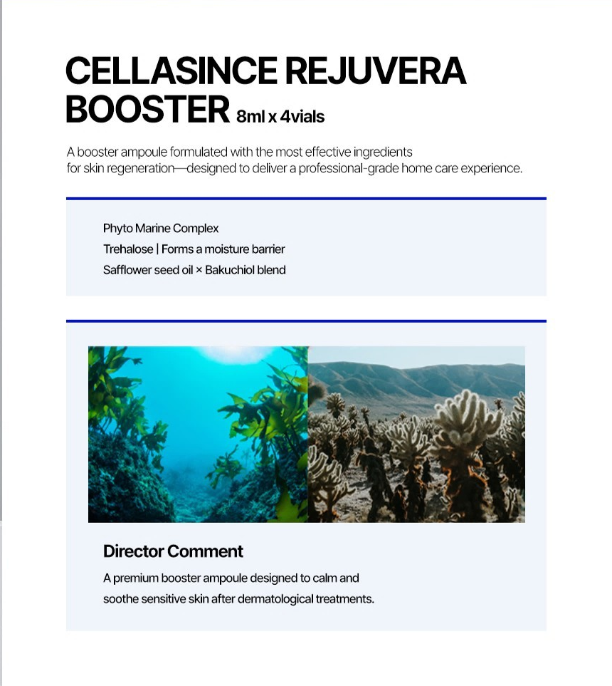 CELL29 cellasince-rejuvera-booster — descripción original del producto en inglés