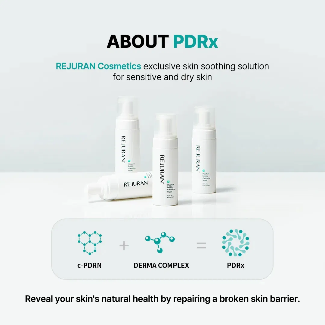 Rejuran Moisture Bubble Cleansing Water · información del producto