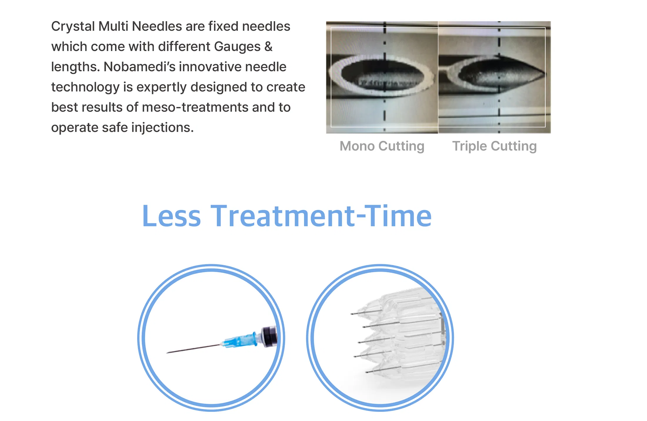 Crystal 5-pins Multi Needle · product information