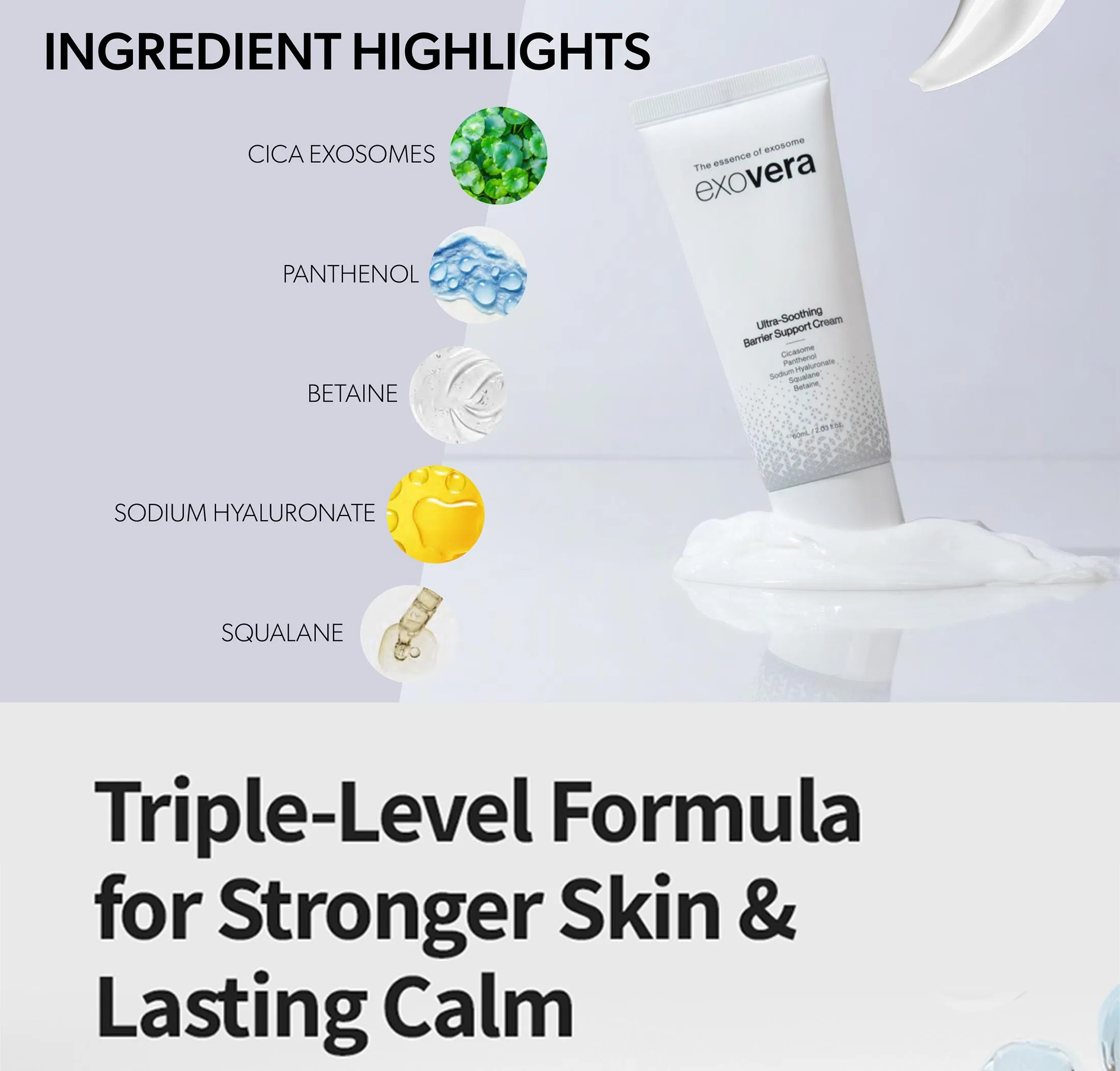 Exovera Ultra-Soothing Barrier Support Cream · product information
