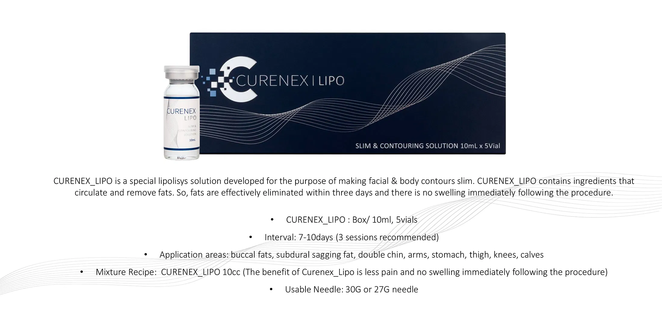 Curenex Lipo · product information