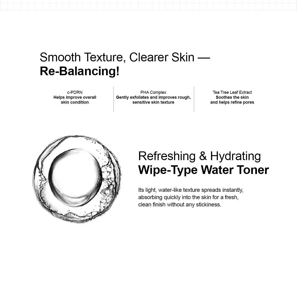 Rejuran Rebalancing Toner · información del producto