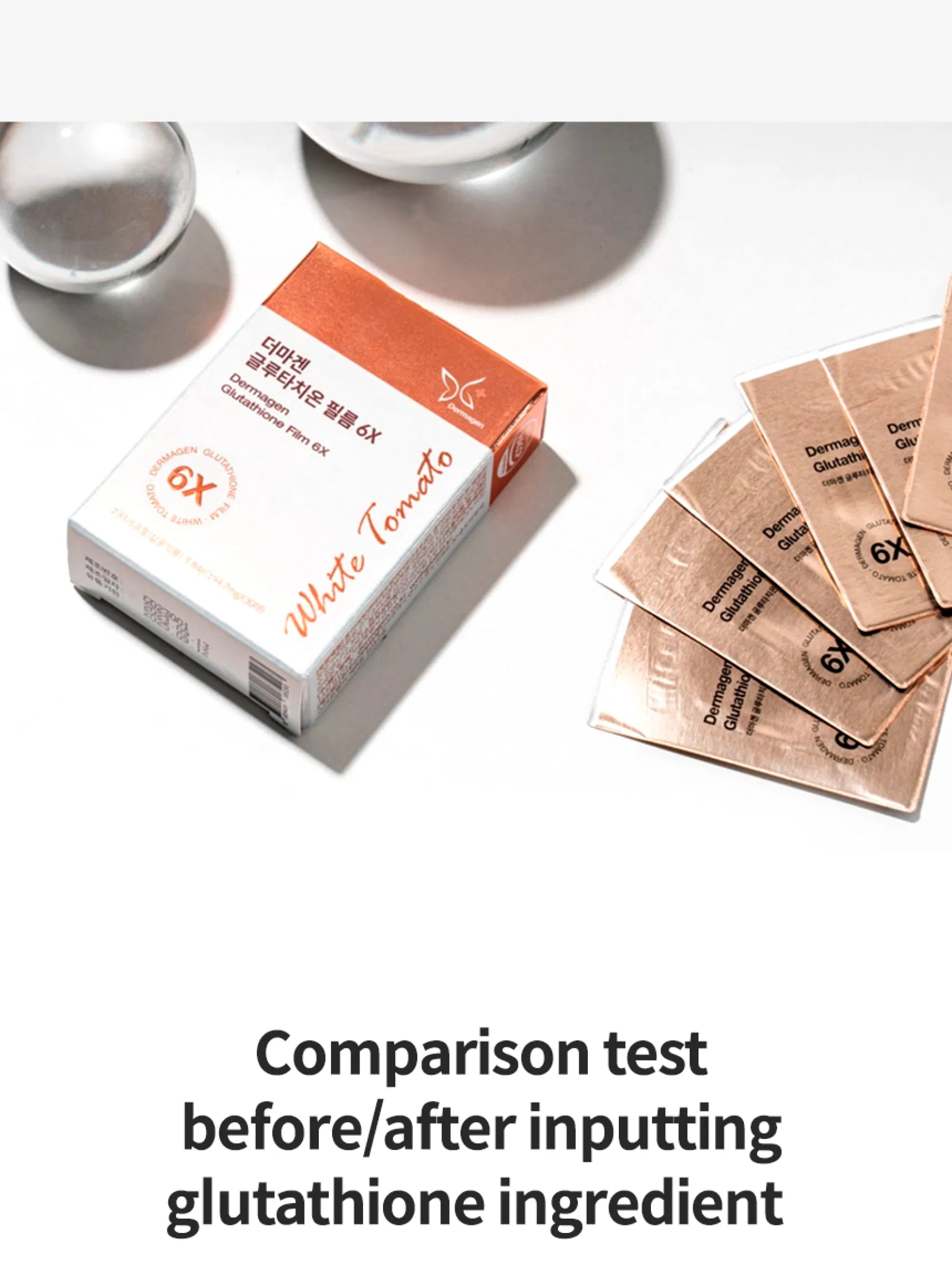 Dermagen Glutathione Film 6X · información del producto