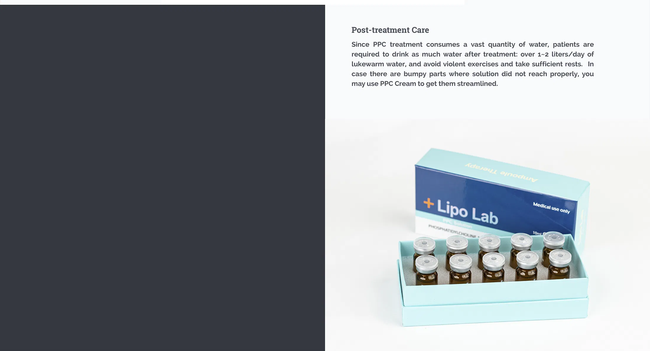 Lipo Lab PPC Solution · product information