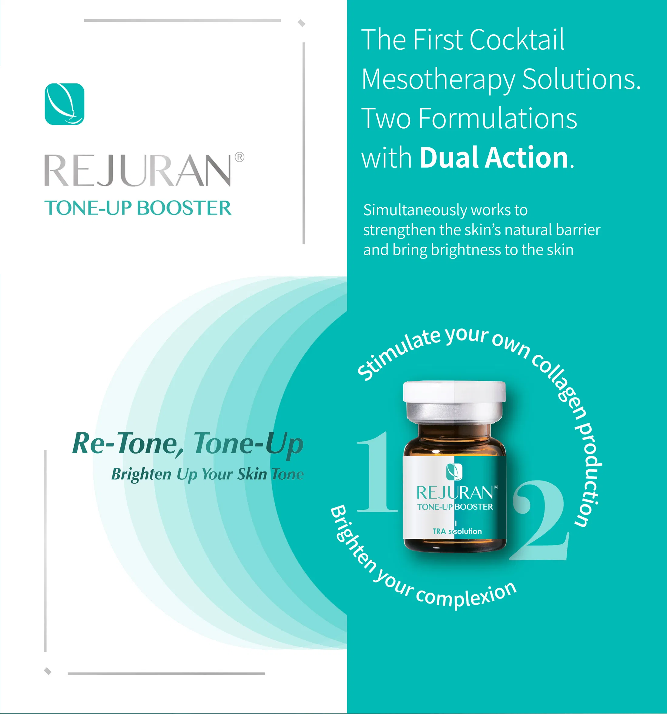 Rejuran Tone Up Booster · información del producto