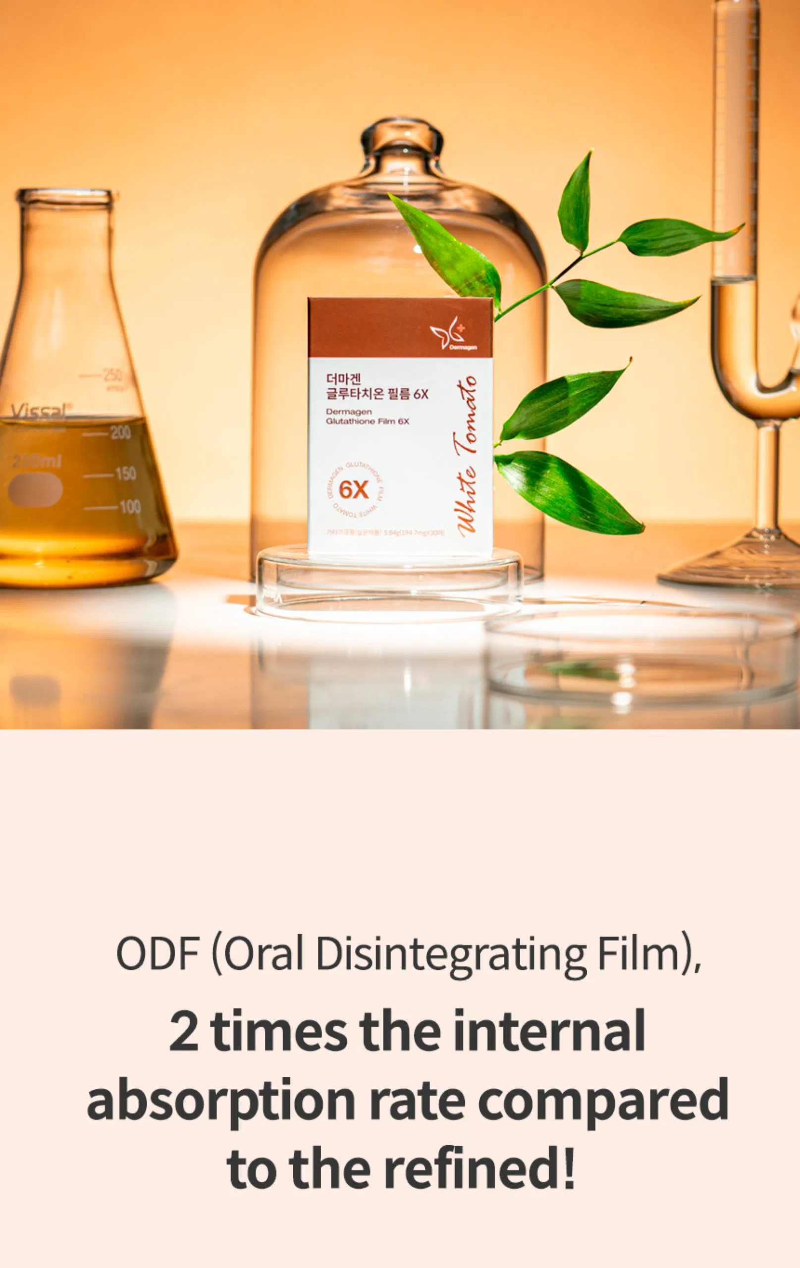Dermagen Glutathione Film 6X · información del producto