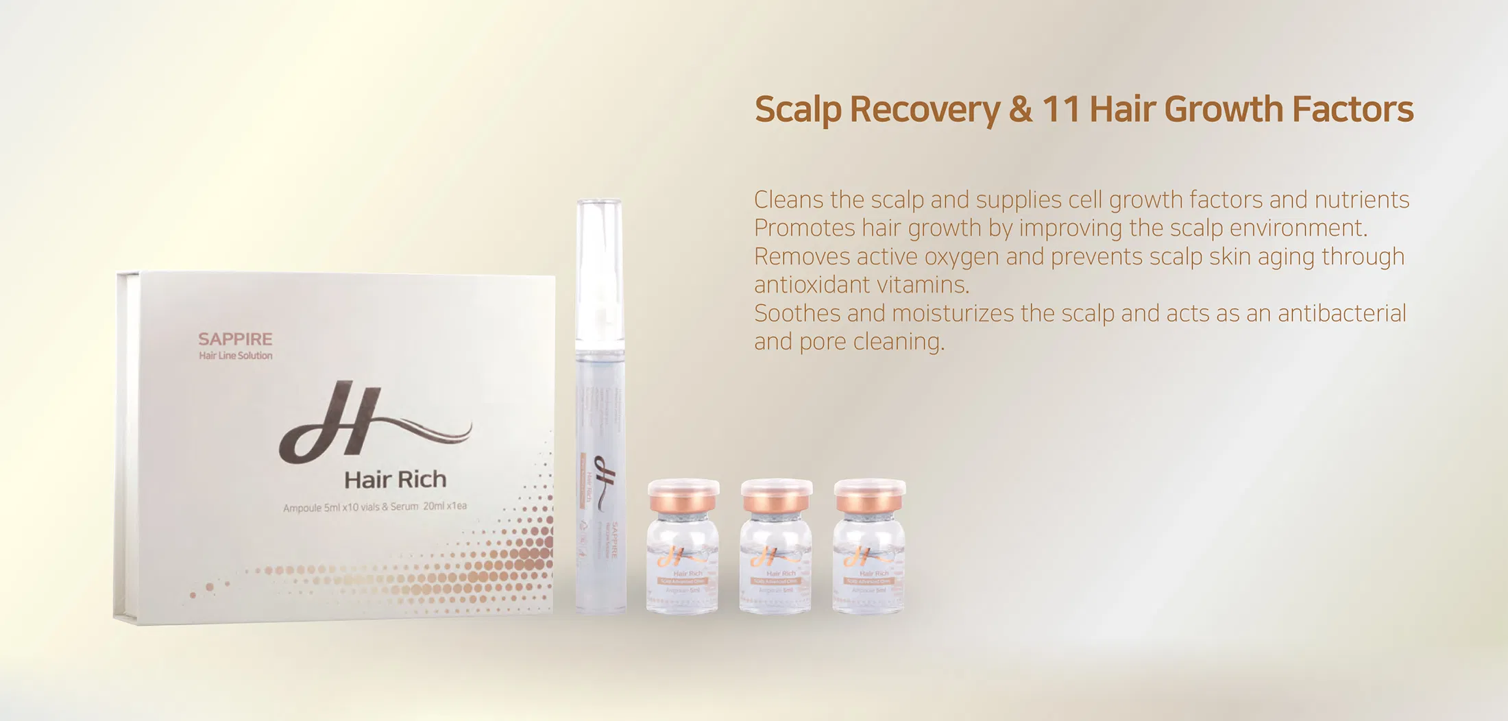 Sappire Hair Rich · información del producto