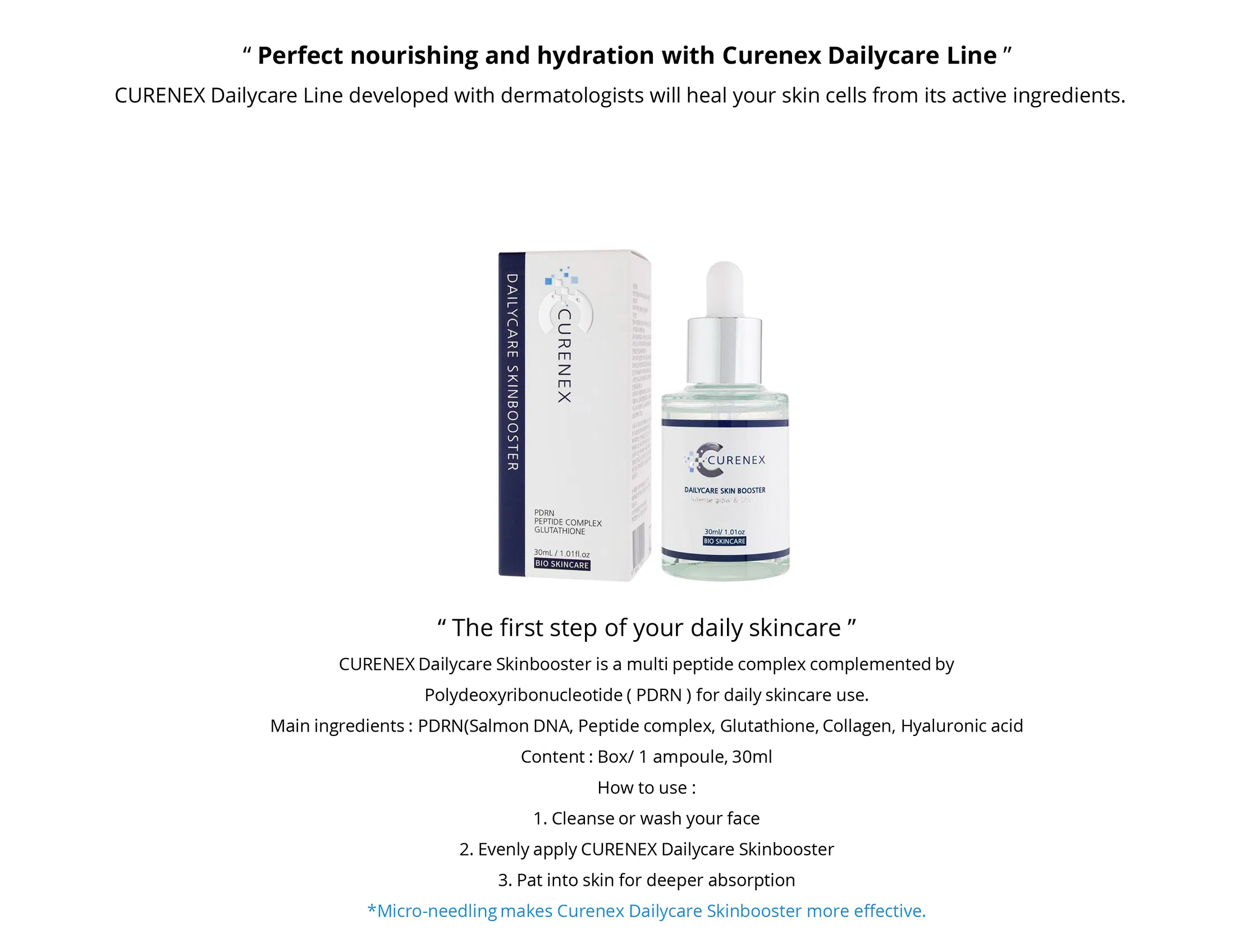 Curenex Daily Sheer Sunscreen · información del producto