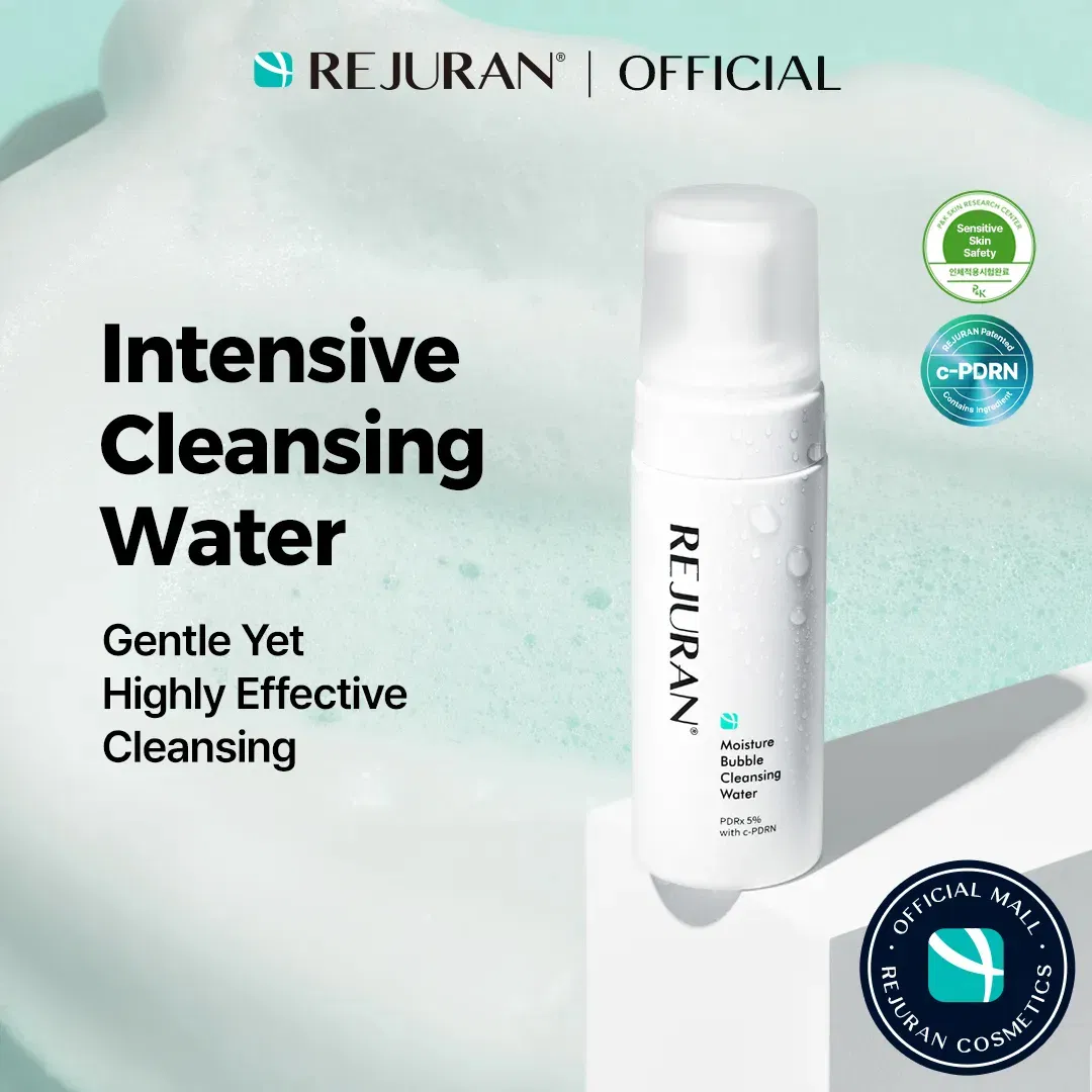 Rejuran Moisture Bubble Cleansing Water · información del producto