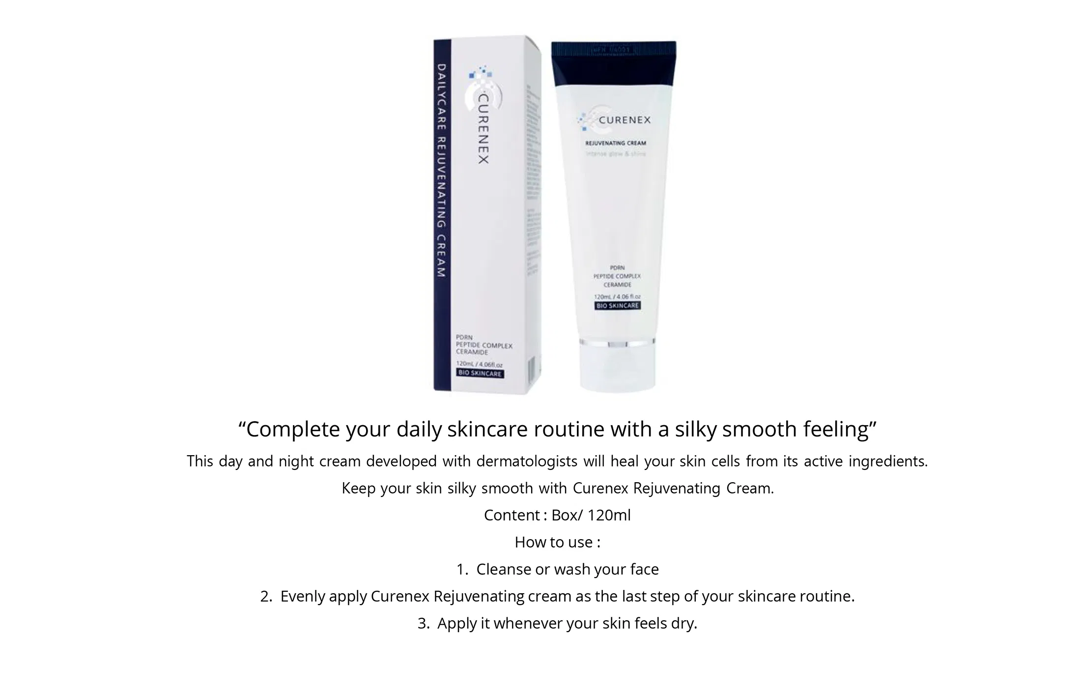 Curenex Daily Sheer Sunscreen · información del producto
