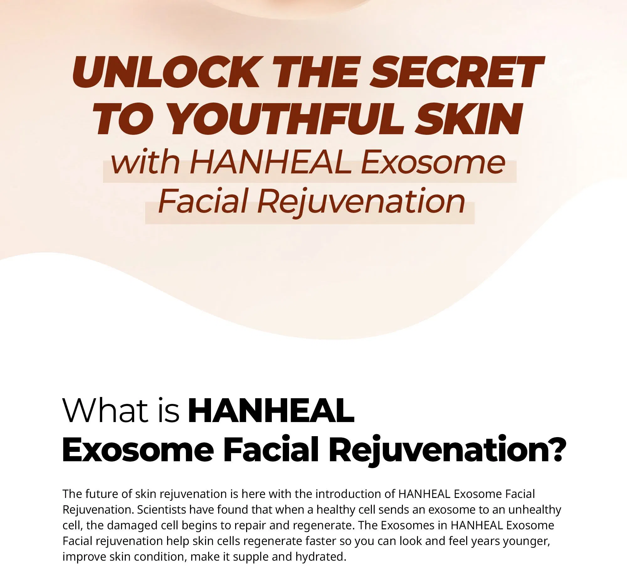 Hanheal Exosome Facial Rejuvenation · product information
