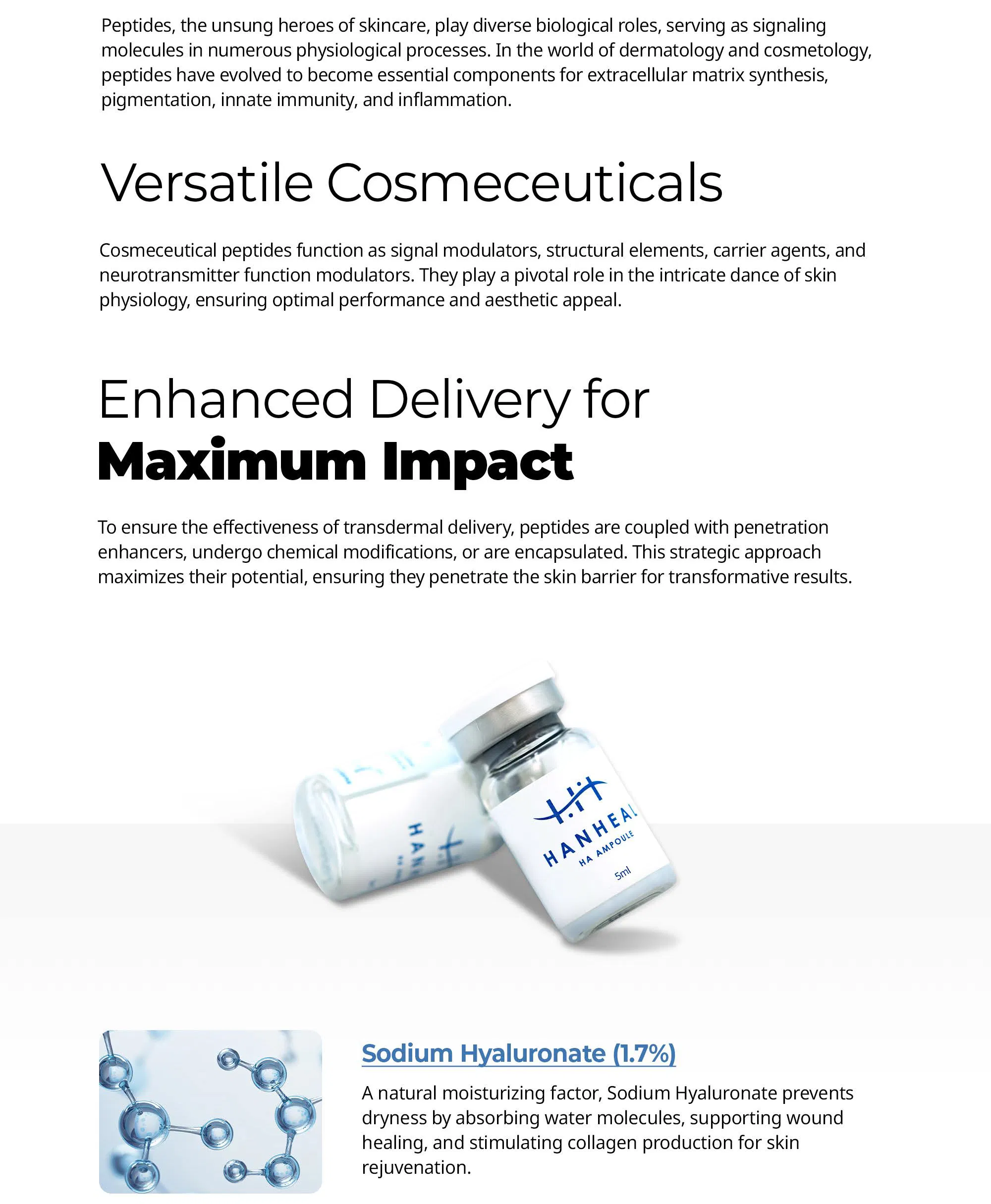 Hanheal HA Ampoule · product information