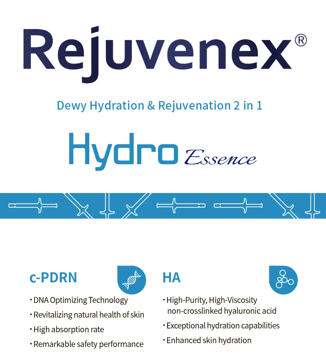 REJUVENEX Hydro Essence · información del producto