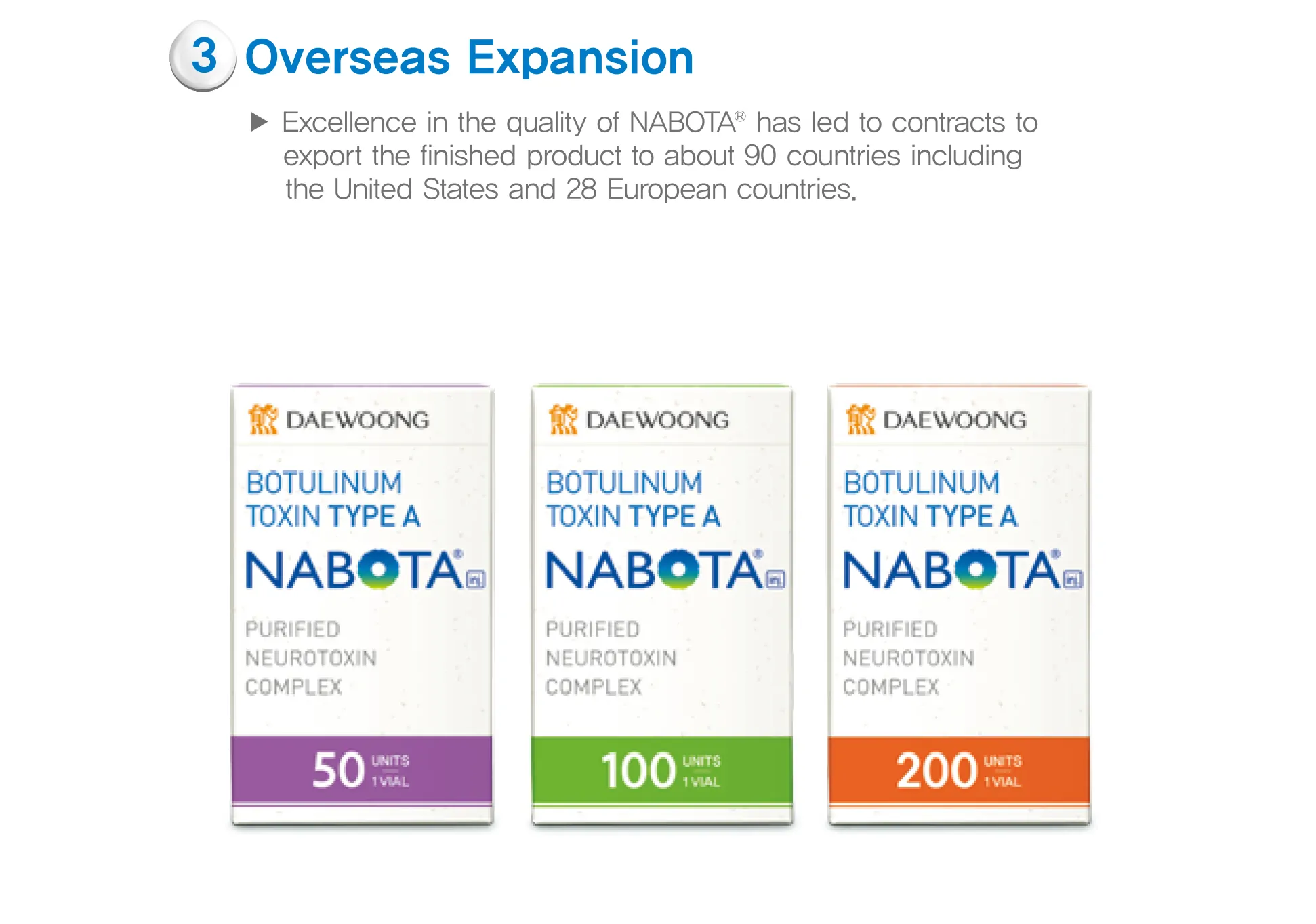Nabota 50 Units · product information