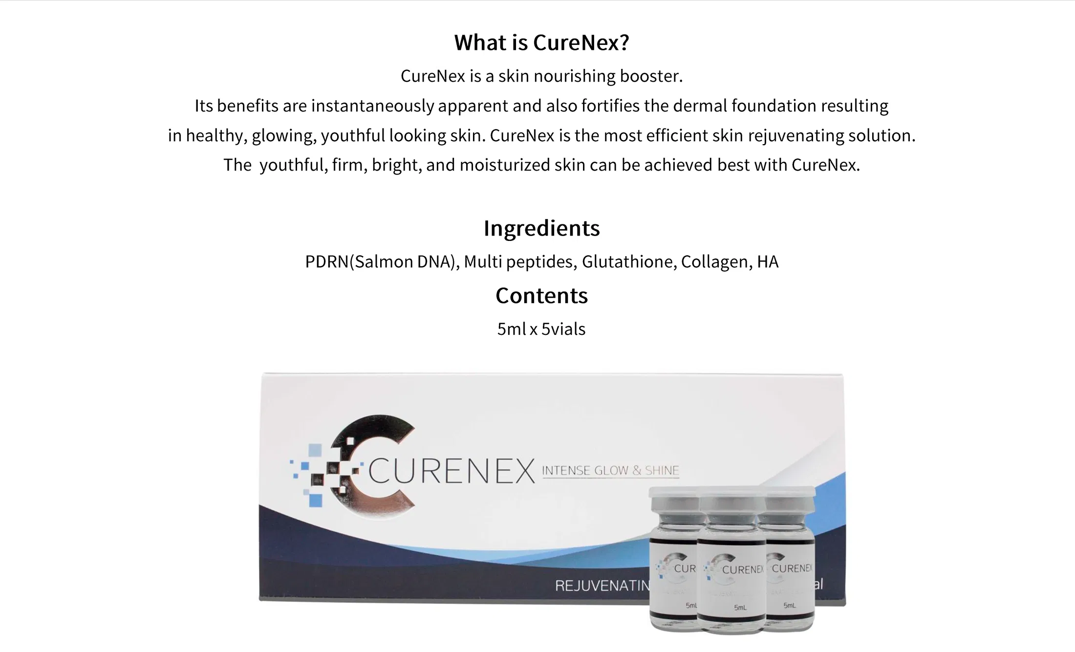 Curenex Rejuvenating Solution · product information