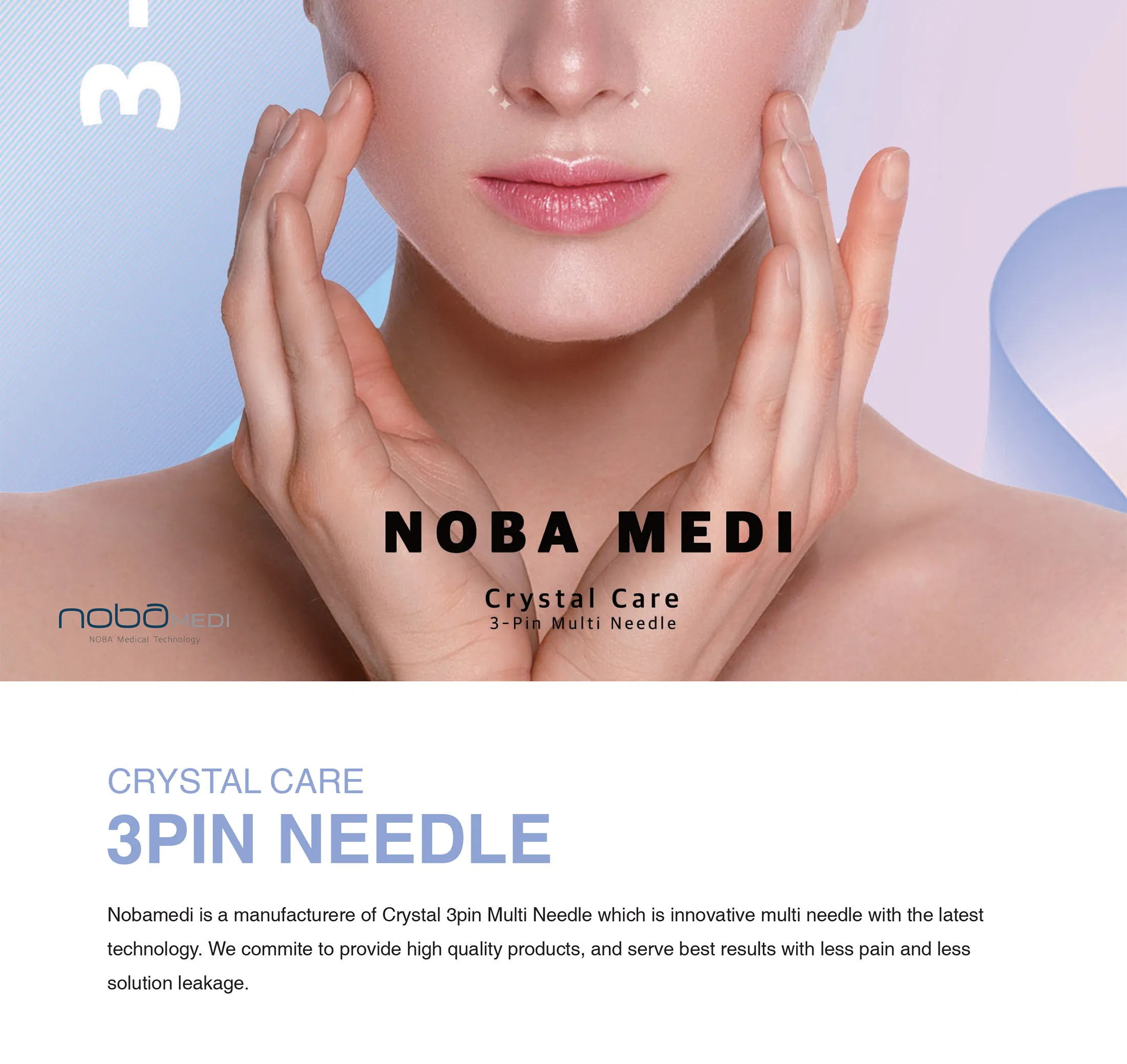 Crystal 3-pins Multi Needle · product information