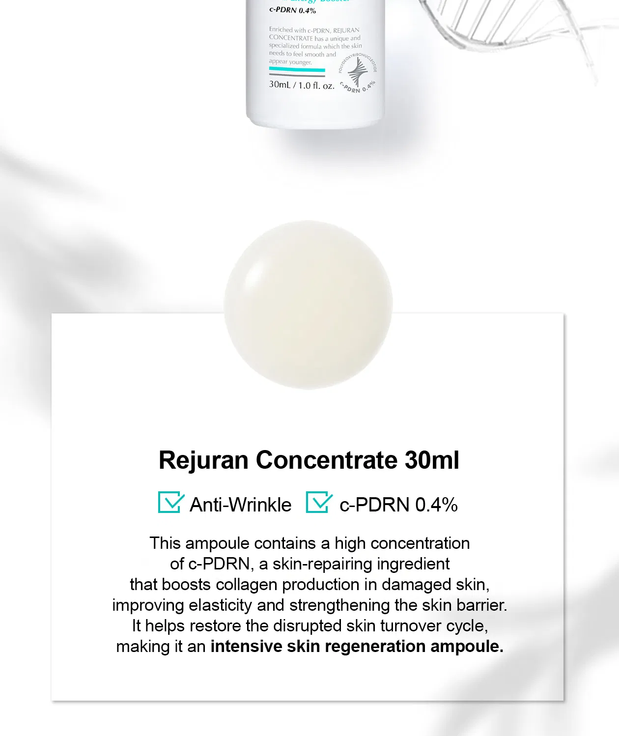 Rejuran Concentrate · product information