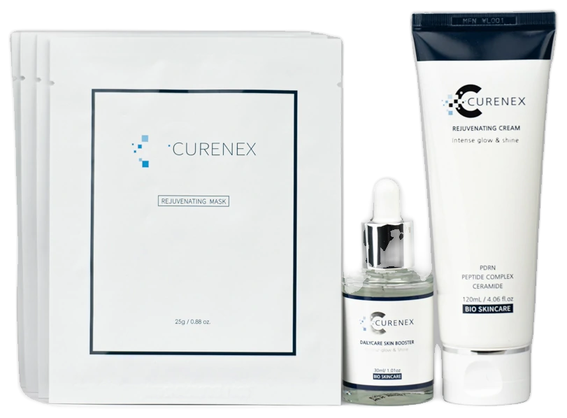 Curenex Set (Skin Booster + Cream + Mask Pack)