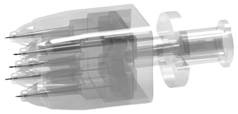 Crystal 5-pins Multi Needle