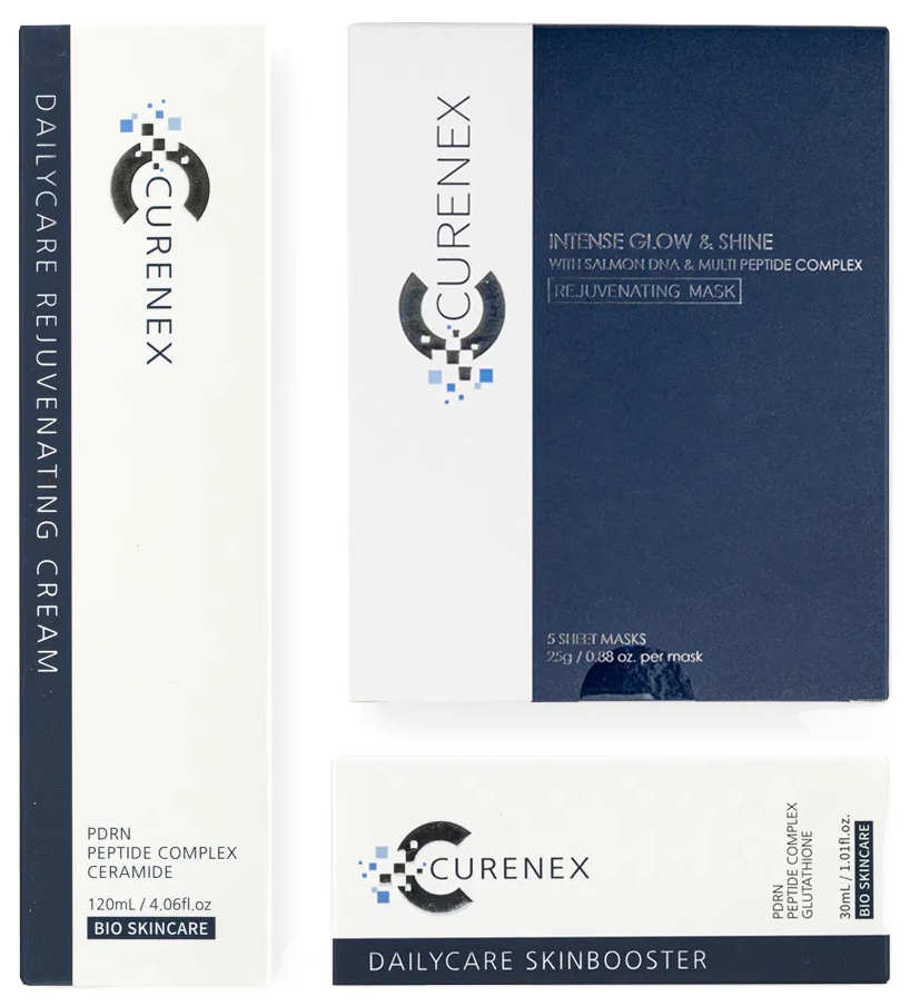 Curenex Set (Skin Booster + Cream + Mask Pack)