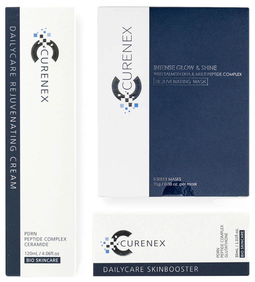 Curenex Set (Skin Booster + Cream + Mask Pack)